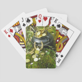 "Magischer Pot aus Gold!" Spielkarten