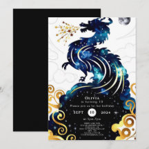 Magischer Radiant Dragon zum Geburtstag