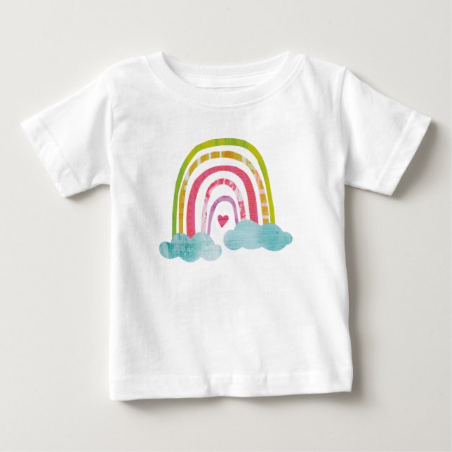 Magischer Regenbogen Baby T-shirt (Vorderseite)