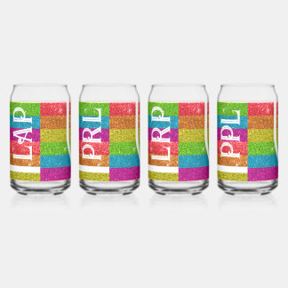 Magischer Regenbogen Einhorn Glitzer Whimsical Geb Dosenglas