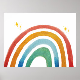 Magischer Regenbogen Poster