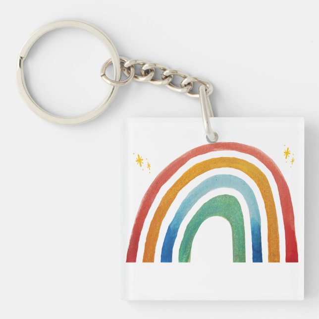 Magischer Regenbogen Schlüsselanhänger (Vorderseite)