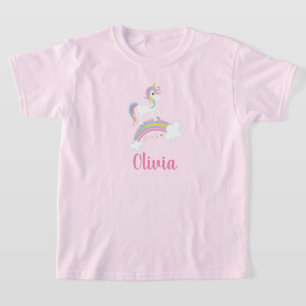 Magischer Regenbogenunicorn-Geburtstag T-Shirt