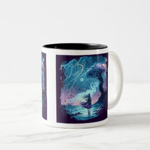 Magischer Regenschauer Zwei-Töne-Tasse, 0,33 l  Zweifarbige Tasse