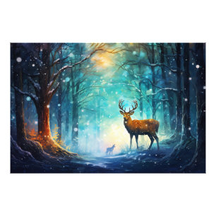 Magischer Schneewald Art-82109 Fotodruck