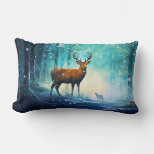 Magischer Schneewald Art-82109 Lendenkissen