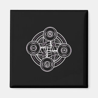 Magischer Sigil (Siegel)-Aufkleber18 Magnet