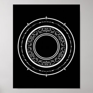 Magischer Sigil (Siegel) Aufkleber4 Poster