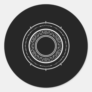 Magischer Sigil (Siegel) Aufkleber4 Runder Aufkleber