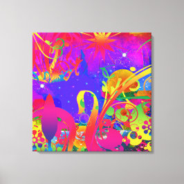 Magischer Sommergarten Leinwanddruck