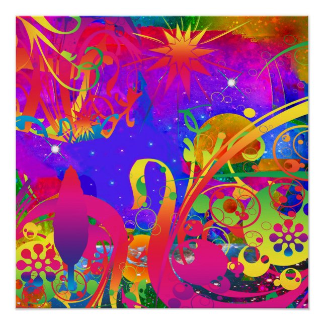 Magischer Sommergarten Poster (Vorderseite)