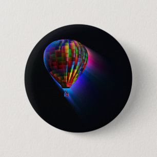 Magischer Traumflug Digitale Abstrakte Kunst Button