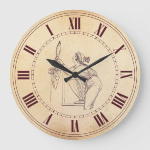 Magischer Uhr-Spaß, macht Sie jünger Große Wanduhr