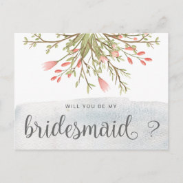 Magischer Wald | Bridesmaid Postcard Postkarte