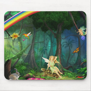 Magischer Wald Mousepad