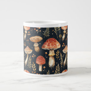 Magischer Wald-Pilz Jumbo-Tasse