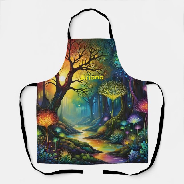 Magischer Wald Schürzen-Design Schürze (Vorderseite)