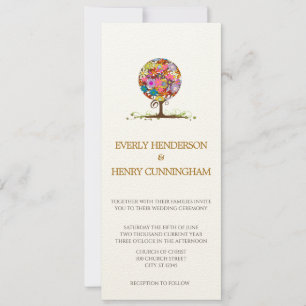 Magischer Waldkreis der Liebe Hochzeitseinladungen Einladung