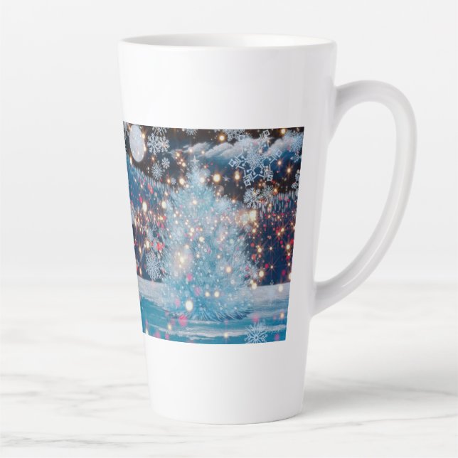 Magischer Weihnachtsbaum Milchtasse (Rechts)