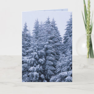 Magischer Winterwald - blau, maßgeschneidert