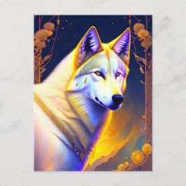 Magischer Wolf, Postkreuz Postkarte