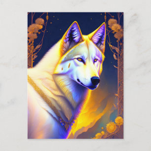 Magischer Wolf, Postkreuz Postkarte