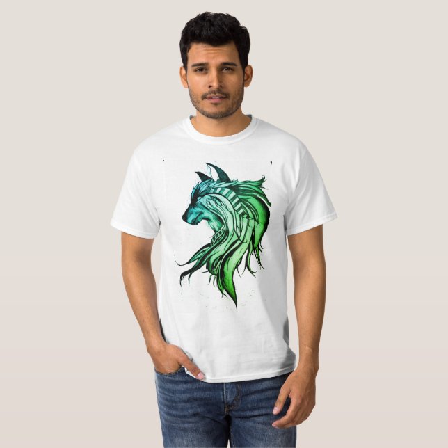 Magischer Wolf T-Shirt (Vorne ganz)
