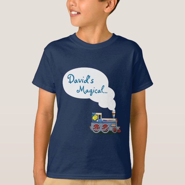 Magischer Zug - T - Shirt (Vorderseite)
