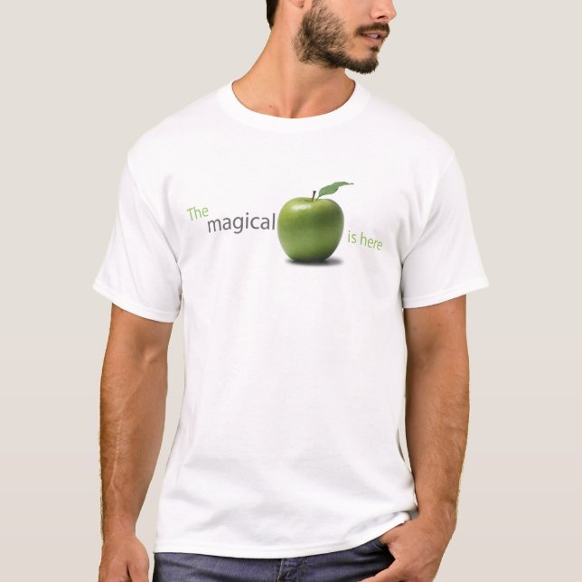 Magisches Apple iPad T-Shirt (Vorderseite)