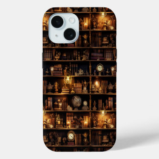 Magisches Bücherregal Steampunk Case-Mate iPhone Hülle