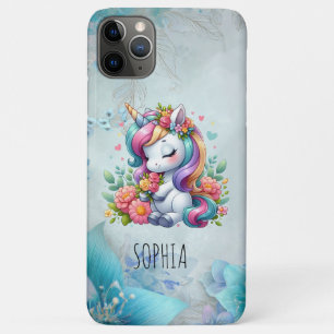 Magisches buntes Einhorn Mädchen Geburtstagsgesche Case-Mate iPhone Hülle