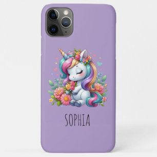 Magisches buntes Einhorn Mädchen Geburtstagsgesche Case-Mate iPhone Hülle