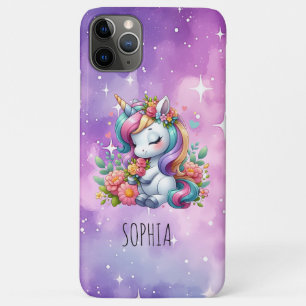 Magisches buntes Einhorn Mädchen Geburtstagsgesche Case-Mate iPhone Hülle