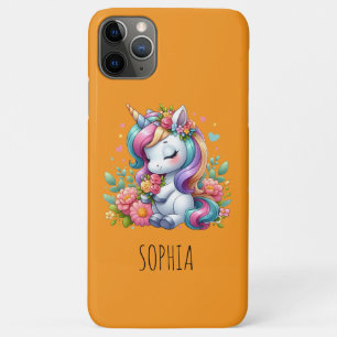 Magisches buntes Einhorn Mädchen Geburtstagsgesche Case-Mate iPhone Hülle