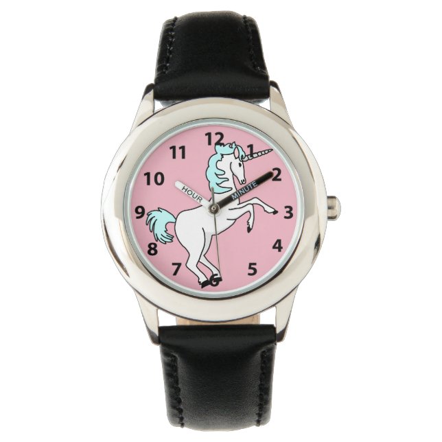 Magisches Einhorn Armbanduhr (Vorderseite)