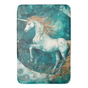 Magisches Einhorn Badematte
