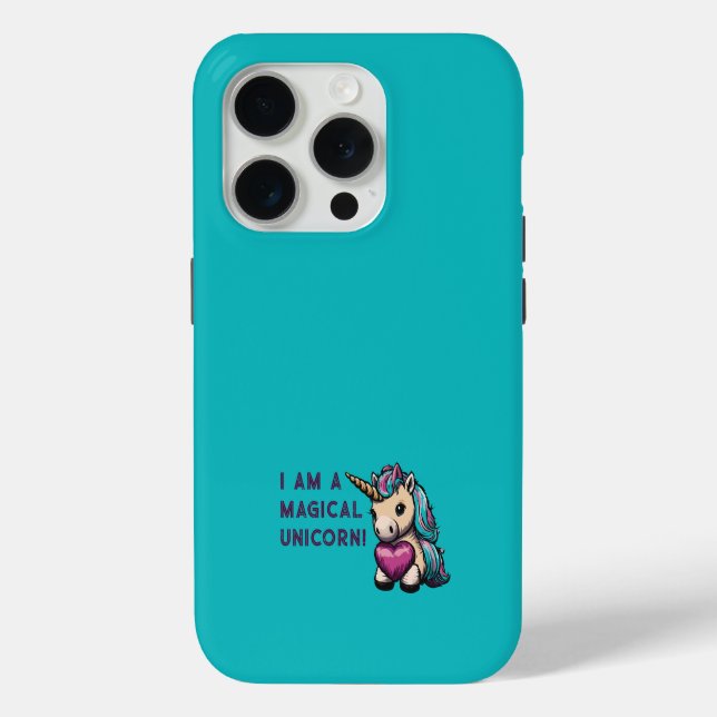Magisches Einhorn Case-Mate iPhone Hülle (Rückseite)