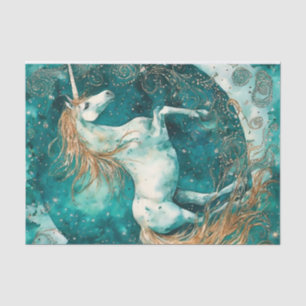 Magisches Einhorn-Dekoupage Seidenpapier
