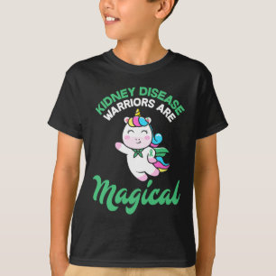 Magisches Einhorn des Krankheitskriegers T-Shirt