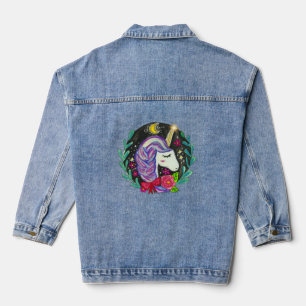 Magisches Einhorn-Feeling Jeansjacke