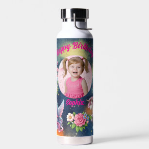 Magisches Einhorn-Foto-Birthday-Wasserflaschengesc Trinkflasche