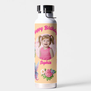 Magisches Einhorn-Foto-Birthday-Wasserflaschengesc Trinkflasche