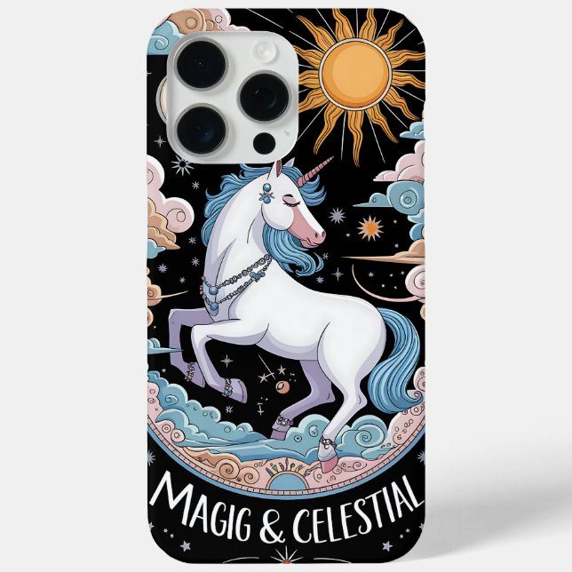 Magisches Einhorn Himmelfahrt Design Case-Mate iPhone Hülle (Rückseite)