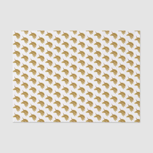 Magisches Einhorn-Holiday-Tissue Seidenpapier (Vorderseite)