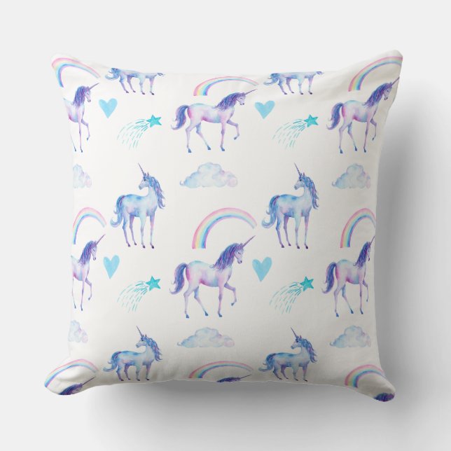 Magisches Einhorn Kissen (Vorderseite)