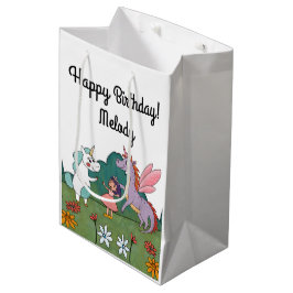 Magisches Einhorn Mittlere Geschenktüte
