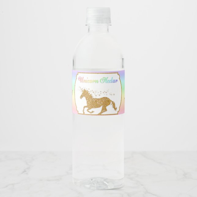 Magisches Einhorn Nectar Rainbow Gold (Vorderseite)