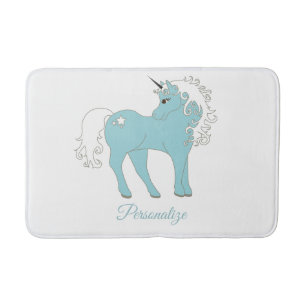 Magisches Einhorn Niedlich & Adorable mit Star Badematte