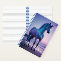 magisches Einhorn Notizbuch