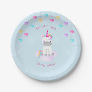Magisches Einhorn Pappteller